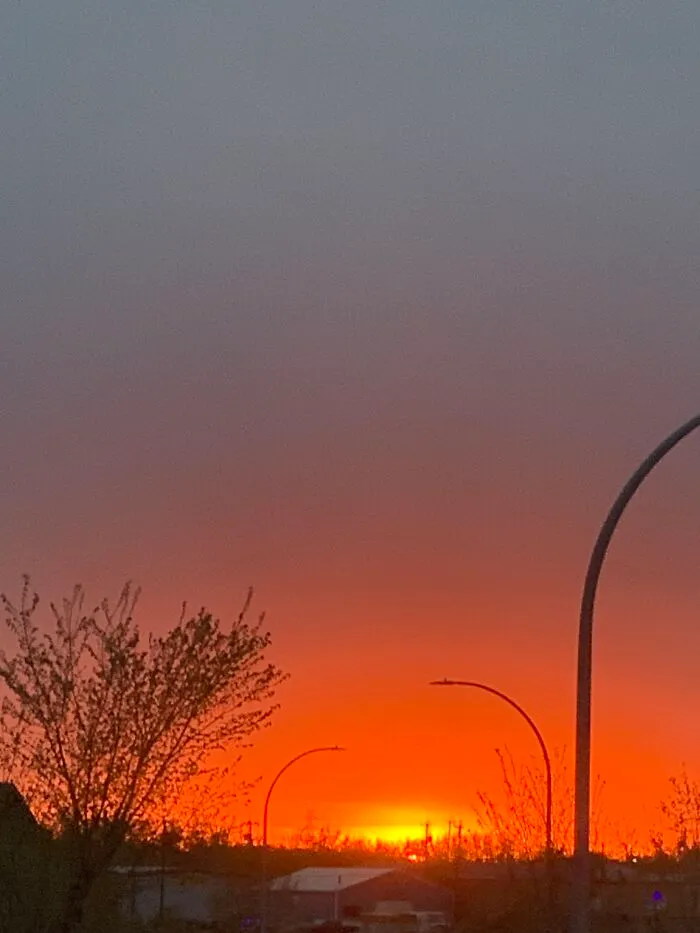 It Isn’t The Best, But Because Of Wildfires Near Me The Sun Was Orange