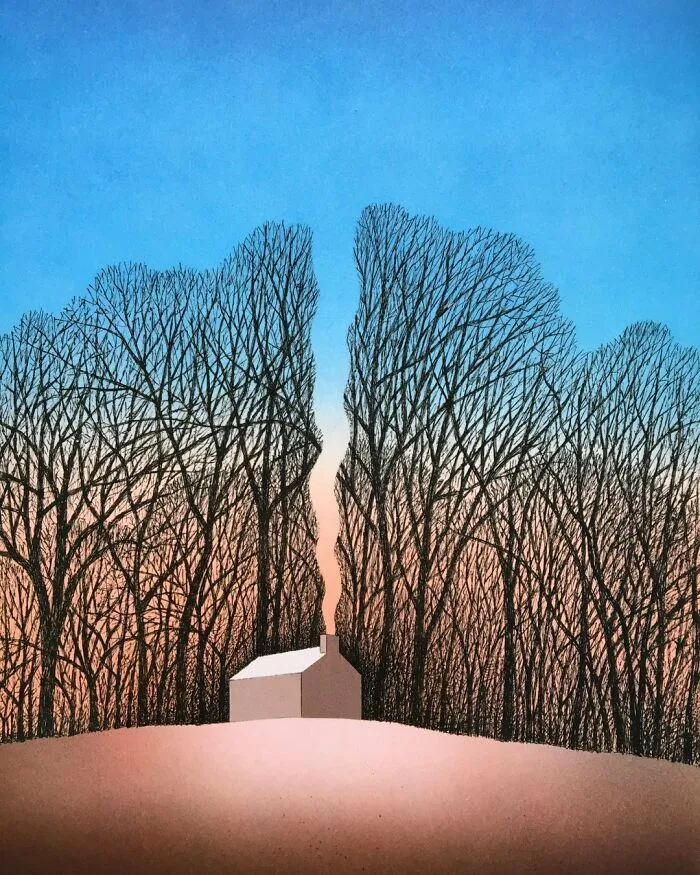 Este artista francés creó divertidas ilustraciones surreales que nos invitan a la reflexión