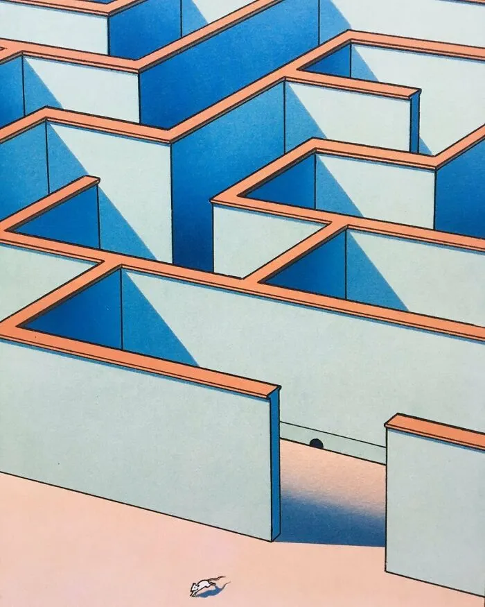 Este artista francés creó divertidas ilustraciones surreales que nos invitan a la reflexión