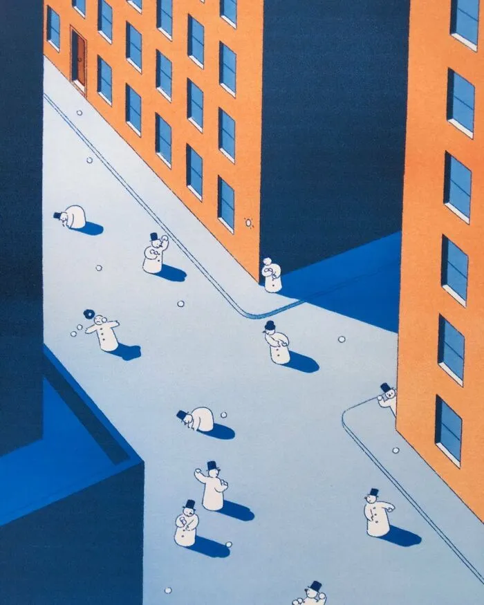 Este artista francés creó divertidas ilustraciones surreales que nos invitan a la reflexión