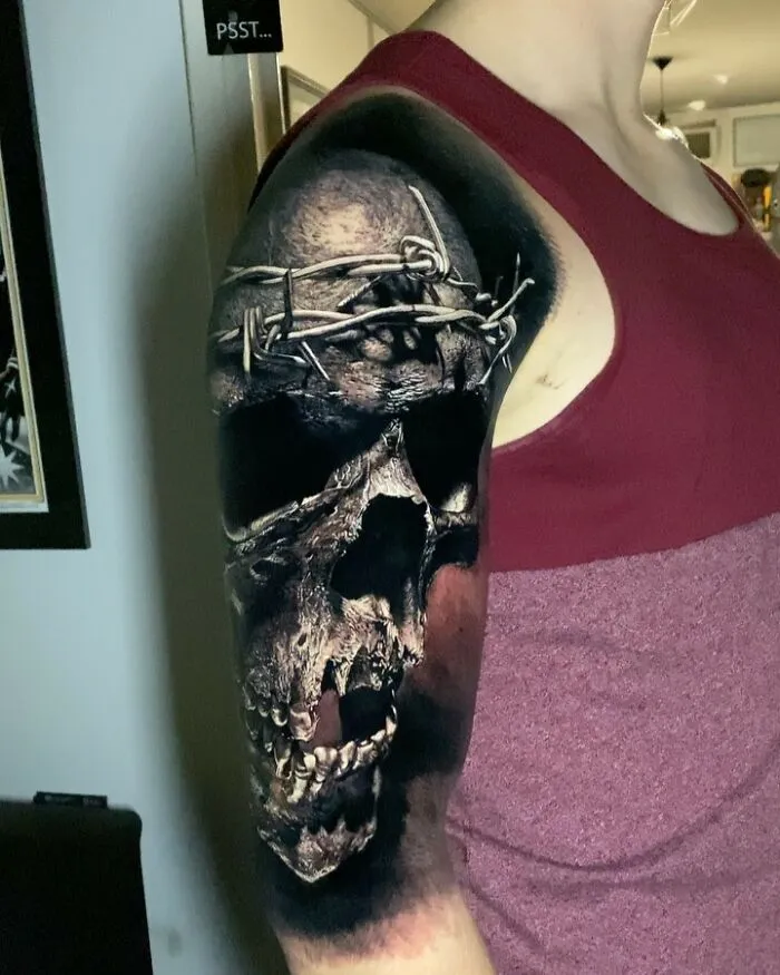 30 Tatuajes alucinantes de Sandry Riffard que te darán escalofríos