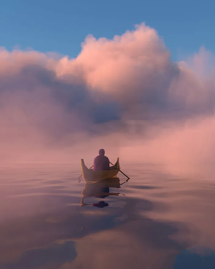 My 20 New Calming 3D Landscapes Designed To Inspire Tranquility, Stillness, And A Meditative State