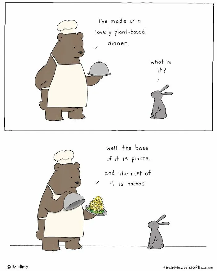 “The Simpsons” Animator Illustrates Humorous Everyday Moments Of Talking Animals (40 New Pics)