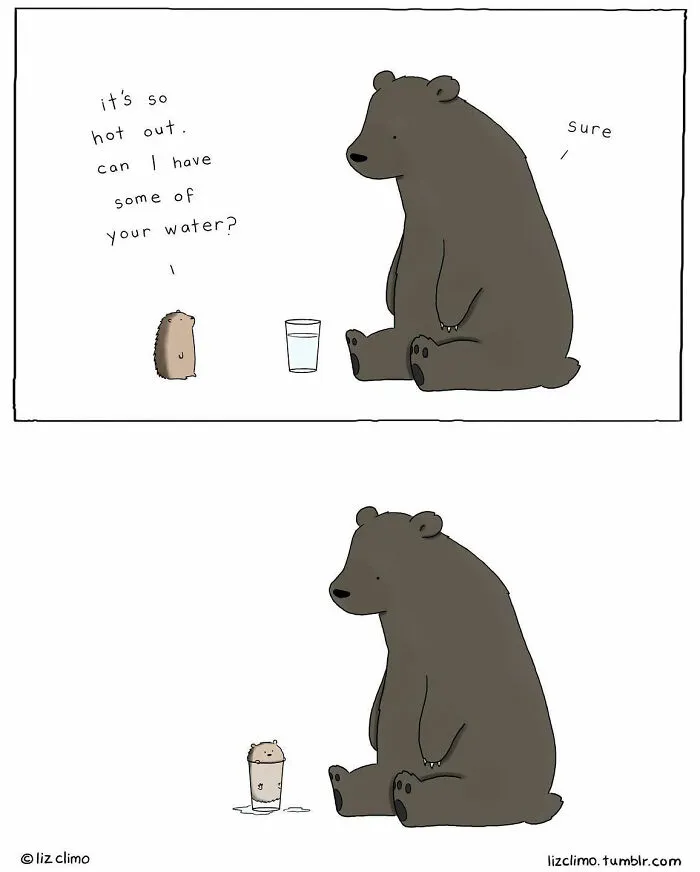 “The Simpsons” Animator Illustrates Humorous Everyday Moments Of Talking Animals (40 New Pics)