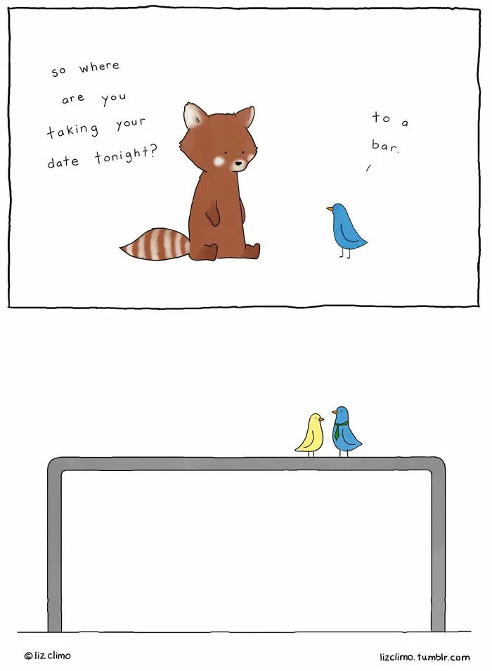 “The Simpsons” Animator Illustrates Humorous Everyday Moments Of Talking Animals (40 New Pics)