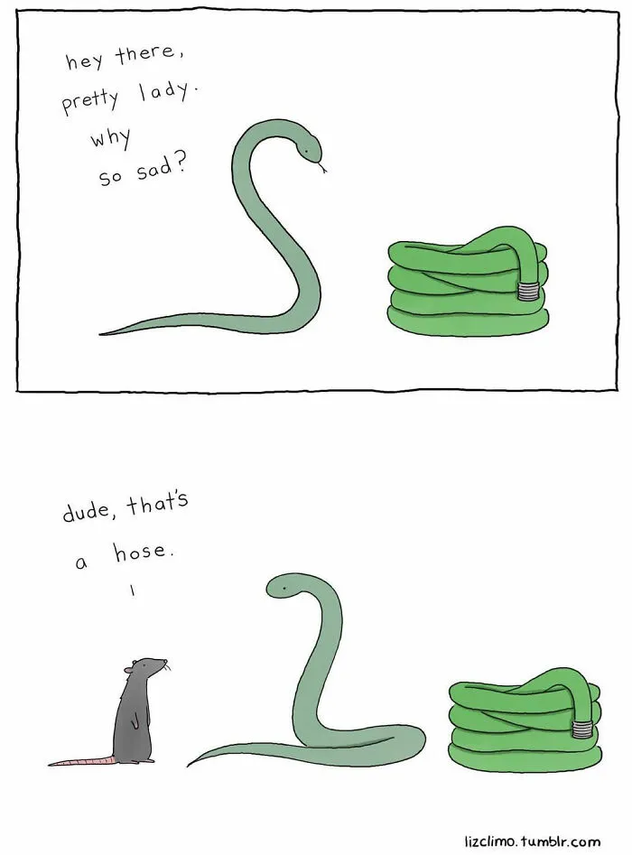 “The Simpsons” Animator Illustrates Humorous Everyday Moments Of Talking Animals (40 New Pics)