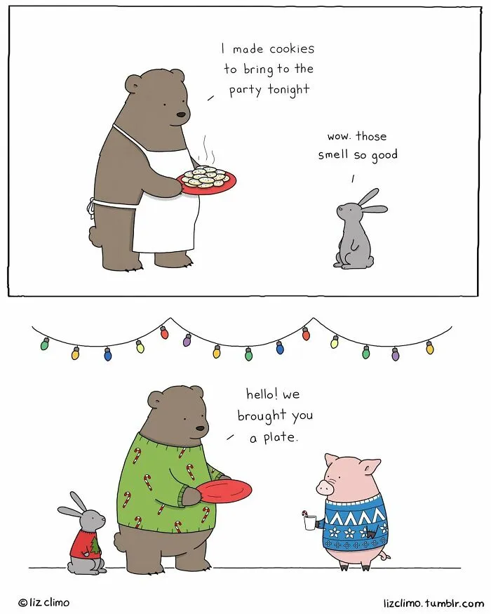 “The Simpsons” Animator Illustrates Humorous Everyday Moments Of Talking Animals (40 New Pics)