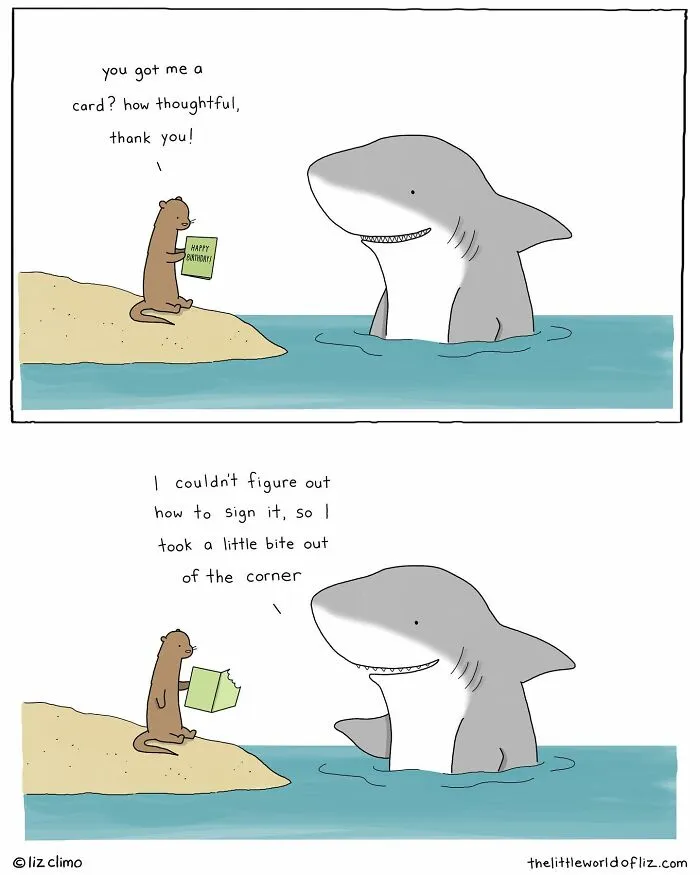 “The Simpsons” Animator Illustrates Humorous Everyday Moments Of Talking Animals (40 New Pics)