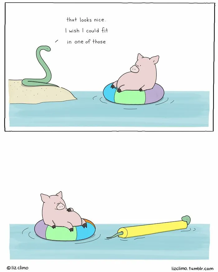 “The Simpsons” Animator Illustrates Humorous Everyday Moments Of Talking Animals (40 New Pics)
