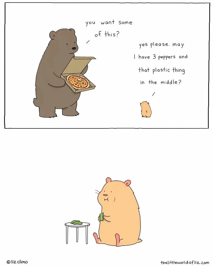 “The Simpsons” Animator Illustrates Humorous Everyday Moments Of Talking Animals (40 New Pics)