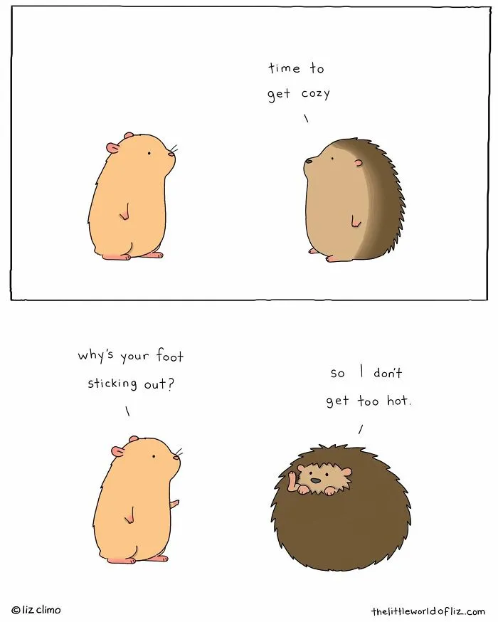 “The Simpsons” Animator Illustrates Humorous Everyday Moments Of Talking Animals (40 New Pics)