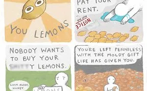 Jenna Noble's 40 Cute Yet Dark Comics With Unexpected Endings (New Pics)