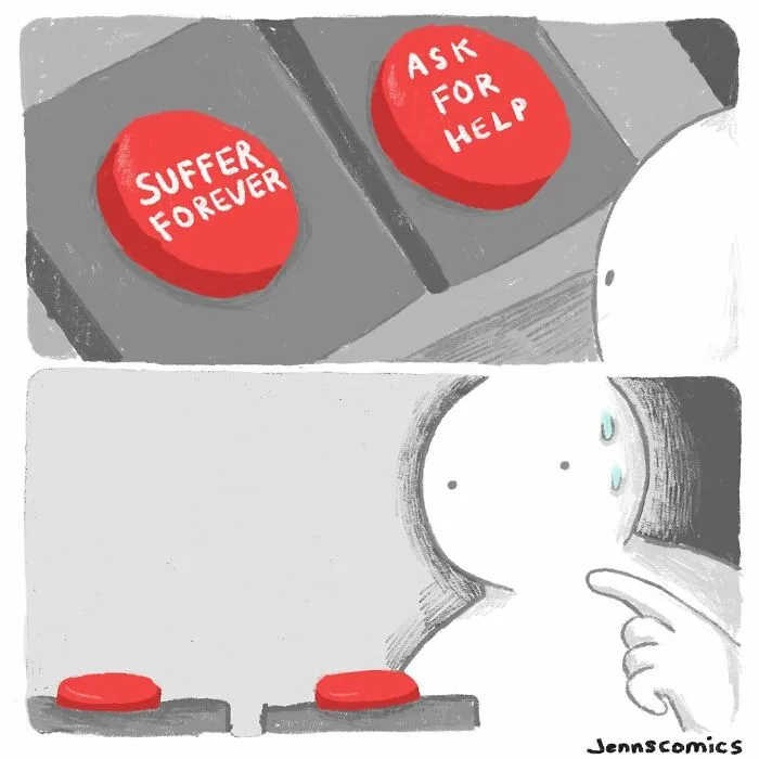 Jenna Noble's 40 Cute Yet Dark Comics With Unexpected Endings (New Pics)