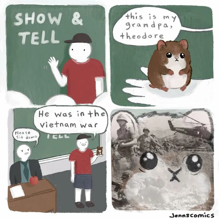 Jenna Noble's 40 Cute Yet Dark Comics With Unexpected Endings (New Pics)