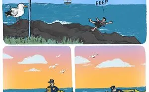 Jenna Noble's 40 Cute Yet Dark Comics With Unexpected Endings (New Pics)