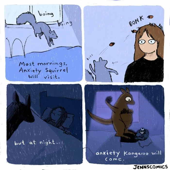 Jenna Noble's 40 Cute Yet Dark Comics With Unexpected Endings (New Pics)