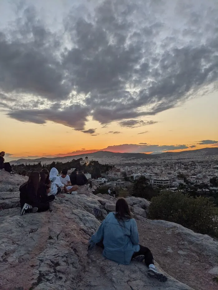 Looking The Sunset