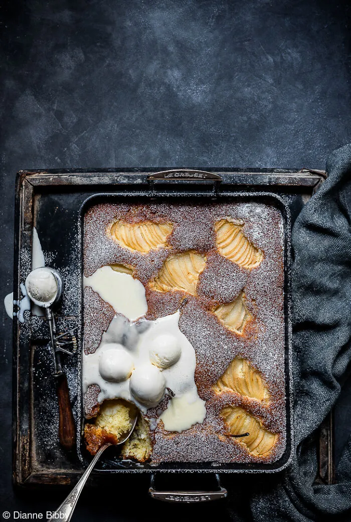 1st Place, Pink Lady® Food Photographer Of The Year (African Territory): Gingery Pear & Treacle Sponge Pud By Dianne Bibby (South Africa)