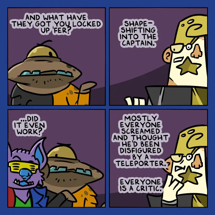 My 25 Whacky Comics About Humans And Aliens Working Together