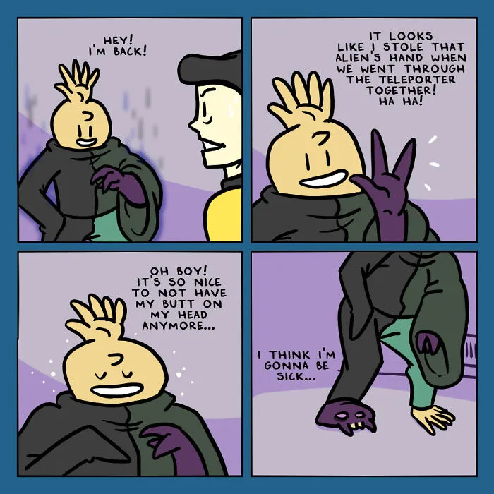 My 25 Whacky Comics About Humans And Aliens Working Together