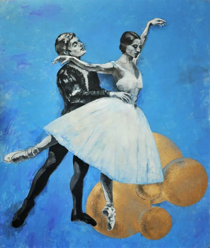 I Experimented With Drawing, Painting, And Digital Art To Create A Project Dedicated To Mikhail Baryshnikov (6 Pics)