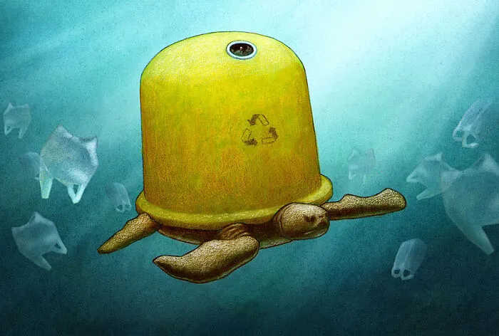 Metáforas sorprendentes sobre nuestra sociedad moderna ilustradas por el artista polaco Pawel Kuczynski