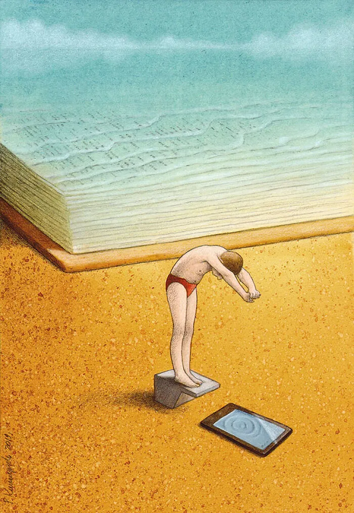 Metáforas sorprendentes sobre nuestra sociedad moderna ilustradas por el artista polaco Pawel Kuczynski