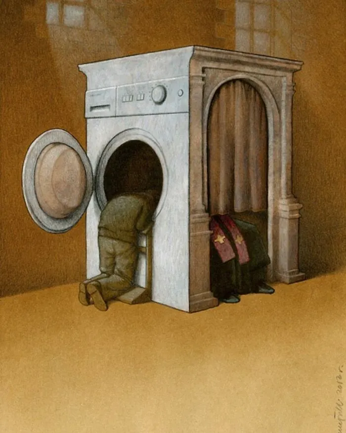 Metáforas sorprendentes sobre nuestra sociedad moderna ilustradas por el artista polaco Pawel Kuczynski