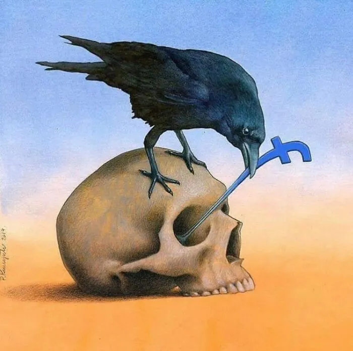 Metáforas sorprendentes sobre nuestra sociedad moderna ilustradas por el artista polaco Pawel Kuczynski