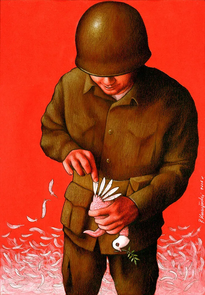 Metáforas sorprendentes sobre nuestra sociedad moderna ilustradas por el artista polaco Pawel Kuczynski
