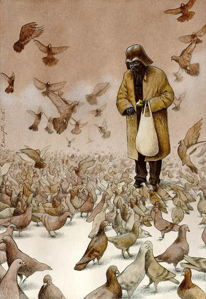 Metáforas sorprendentes sobre nuestra sociedad moderna ilustradas por el artista polaco Pawel Kuczynski