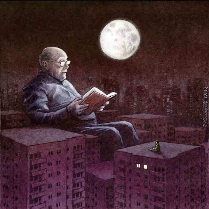 Metáforas sorprendentes sobre nuestra sociedad moderna ilustradas por el artista polaco Pawel Kuczynski