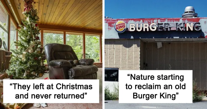 "When Humans Leave, Nature Starts To Take Back": 35 Abandoned Places Lost In Time