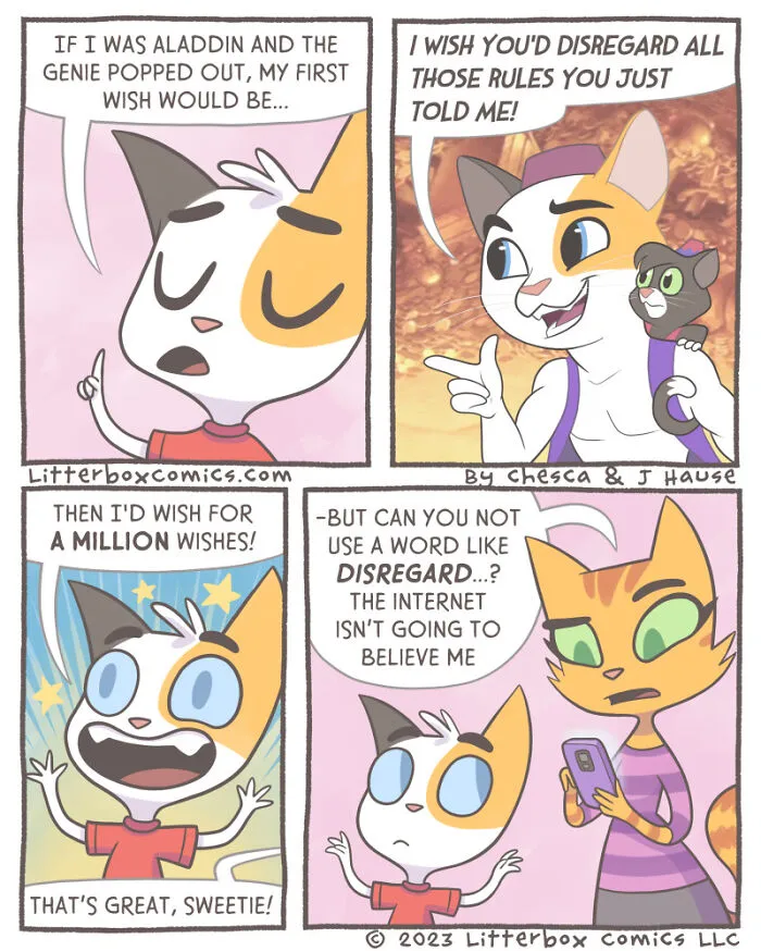I’ve Been Drawing Relatable Comics On Parenting, And Here Are My Newest 33 Illustrations Of My Family Of Cats