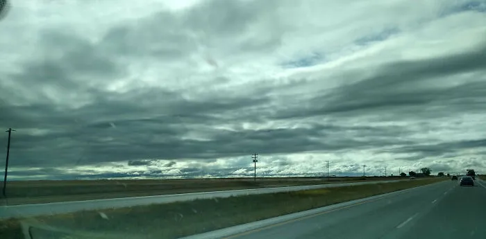 Headed Into Amarillo, Texas