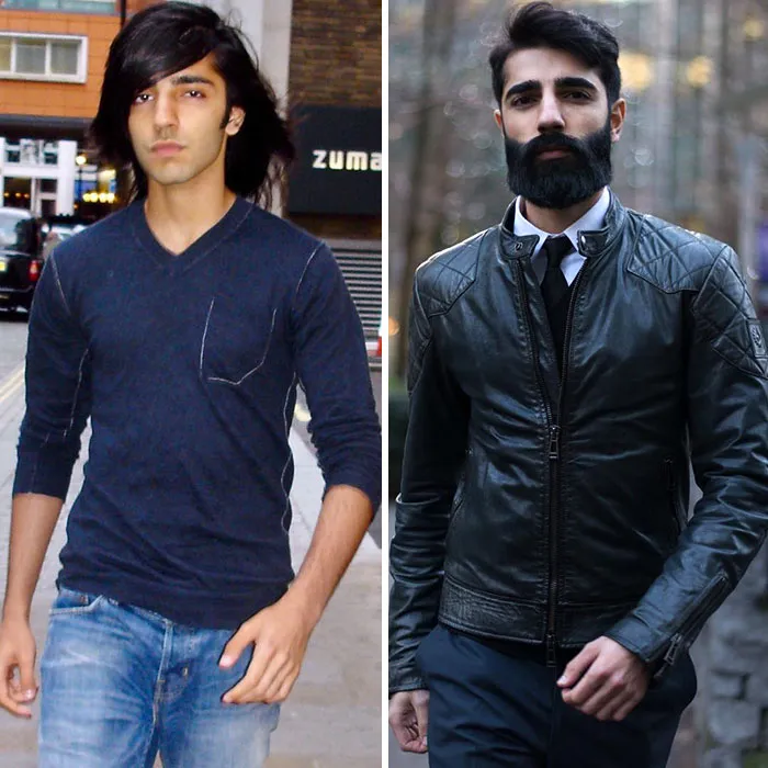 So Here's My Identical Pose Before And After. Left Or Right?