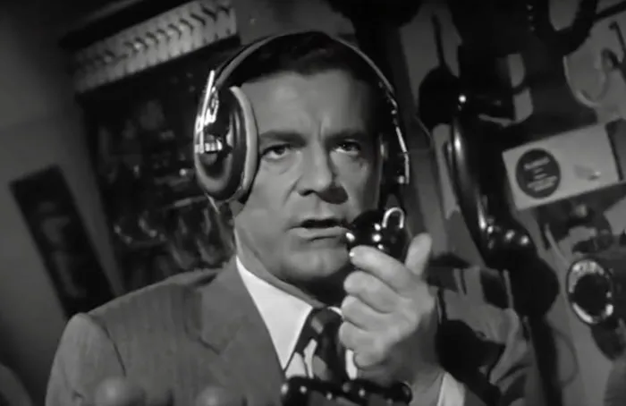 Ted flies the plane 