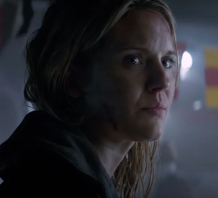 Casey with wet hair 