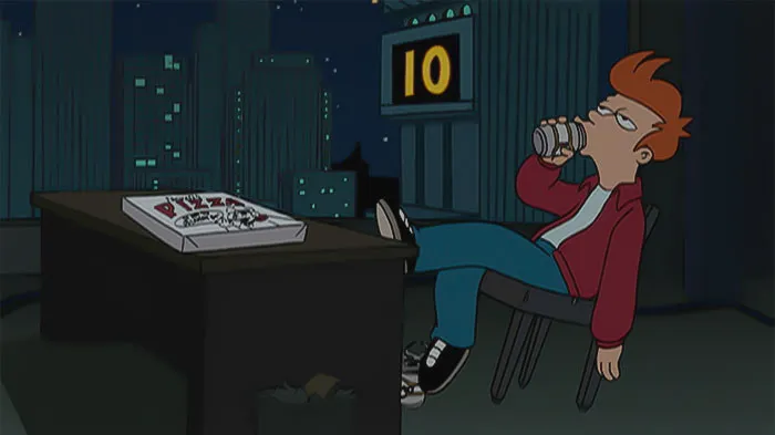 Futurama — "Space Pilot 3000"