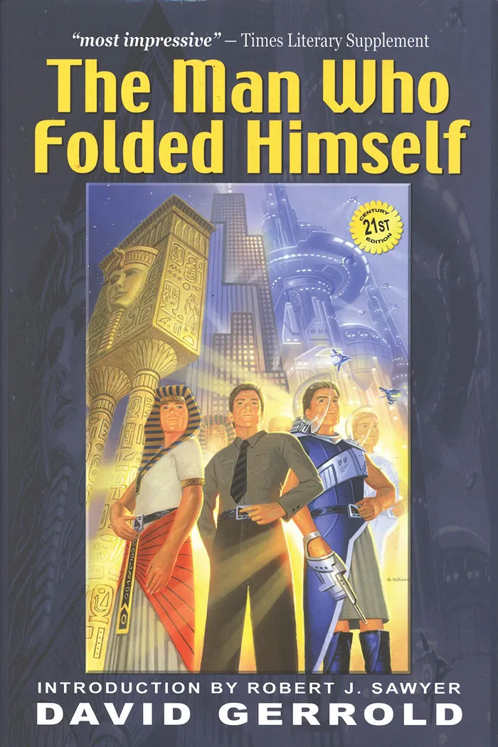 The Man Who Folded Himself By David Gerrold book cover 