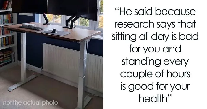 Boss Gloats To 6 Employees Over Newly Bought Standing Desk, They Can Only Stare In Disbelief When He Tells Them They Aren’t Getting Any