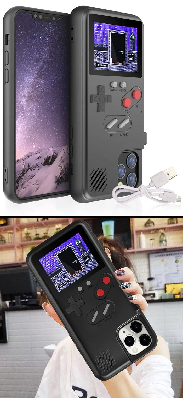 Game Console With 36 Classic Games Phone Case