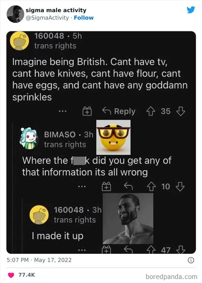 50 Examples Of "Sigma Males" Shared By This Twitter Account