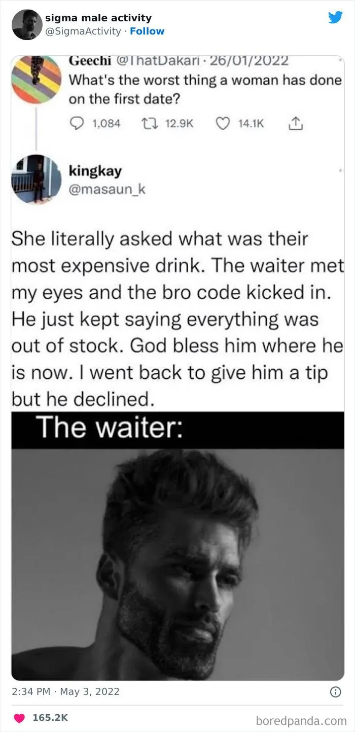 50 Examples Of "Sigma Males" Shared By This Twitter Account