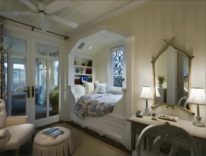 Curling Up With Tea And A Book On This Wall Niche Bed