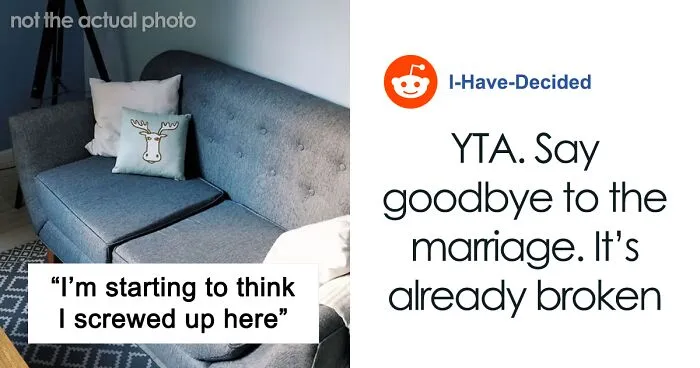 Mom Can't Believe Her Husband Suggested Her Daughter Sleep On The Couch, While His Daughter Gets A Whole Room To Herself