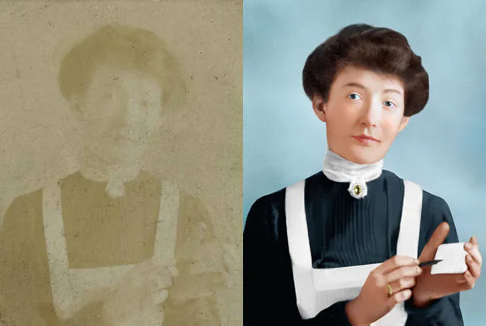 10 Examples Of Photo Restoration, Colorization, And Retouch Of Portraits From Around The World