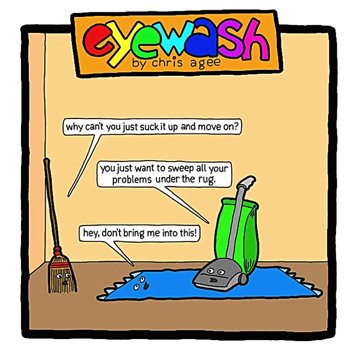 "Eyewash": My 45 One-Panel Comic Strips With Pithy Humor (New Pics)