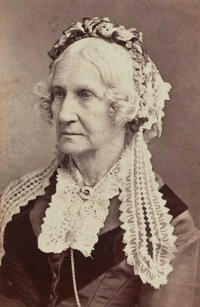 Brown and black Nancy Johnson portrait