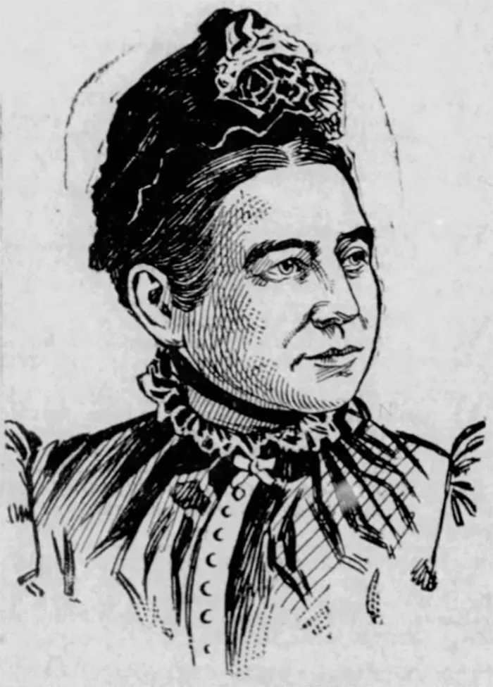 black and white Maria Beasley portrait